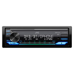 JVC KD-X482DBT bilradio med RDS DAB+ och Bluetooth
