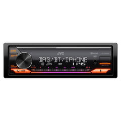 JVC KD-X482DBT bilradio med RDS DAB+ och Bluetooth
