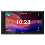 JVC KW-M593BT 2-DIN-radio med CarPlay och Android Auto