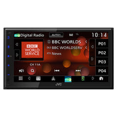 JVC KW-M695DBW Appradio Apple Carplay och Android Auto