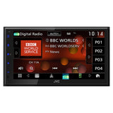 JVC KW-M695DBW Appradio Apple Carplay och Android Auto
