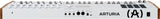 ARTURIA Keylab 49 mk3 MIDI-keyboard (Vit)