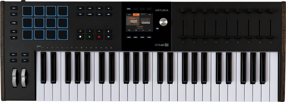 ARTURIA Keylab 49 mk3 MIDI-klaviatur (Svart)
