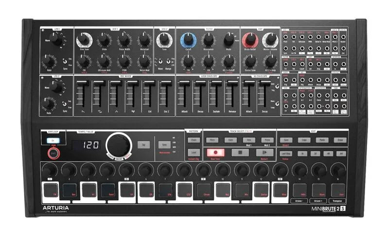 Artruia Minibrute-2S Analog Synthesizer (svart)