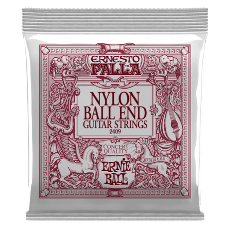 Ernie Ball Ernesto Palla Black Nylon Gold Ball Gitarrsträngar (Klassiska)