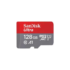 SanDisk Ultra SD-kort inkl. adapter 128GB