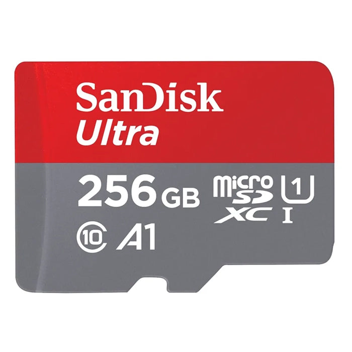 SanDisk Ultra SD-kort inkl. adapter 256 GB