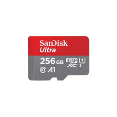 SanDisk Ultra SD-kort inkl. adapter 256 GB