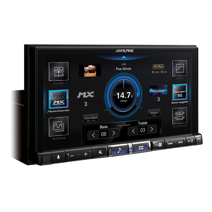 Alpine ILX-705D trådlös Apple Carplay 2-din 7"