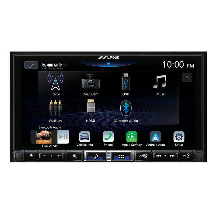 Alpine ILX-705D trådlös Apple Carplay 2-din 7"