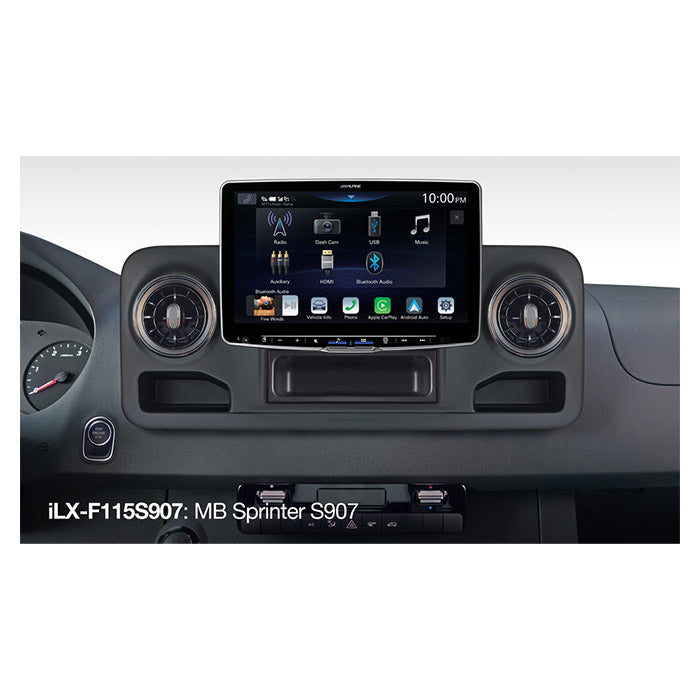 Alpine ILX-F115S907 bundle för Halo11 till Sprinter S907