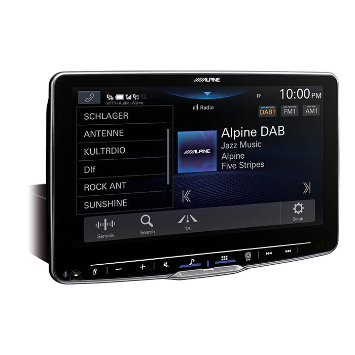 Alpine HALO9 ILX-F905D V2 - Trådlöst Carplay , Android, Bluetooth
