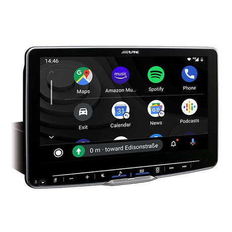 Alpine HALO9 ILX-F905D V2 - Trådlöst Carplay , Android, Bluetooth