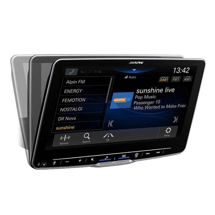 Alpine HALO9 ILX-F905D V2 - Trådlöst Carplay , Android, Bluetooth