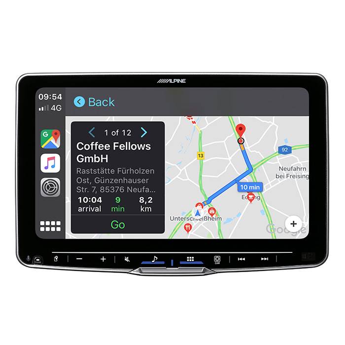Alpine HALO9 ILX-F905D V2 - Trådlöst Carplay , Android, Bluetooth