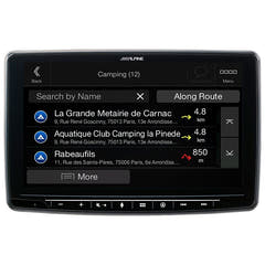 Alpine INE-F904DC Halo9 med navigation och lastbilskartor