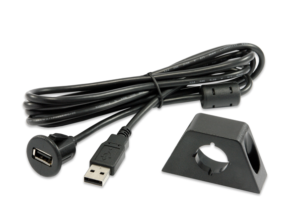 Alpine USB-kabel med fäste - 2 meter
