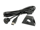 Alpine USB-kabel med fäste - 2 meter