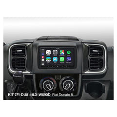 Alpine KIT-7FI-DU8 Kit 7" Fiat Ducato modell 8 2022-