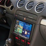 2-DIN 8" kit för Audi A4 med display