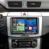2-DIN 8" monteringssats för VW med vit display