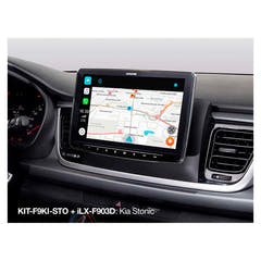 Alpine 9" monteringssats Kia stonic 2017->