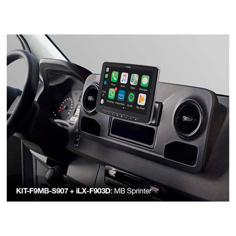 Alpine 9" monteringssats Sprinter w907 2018->