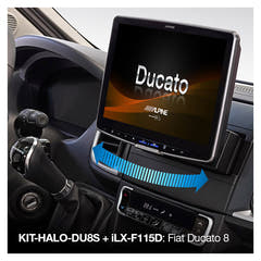 Alpine kit för Halo 9 och 11 till Fiat Ducato 8