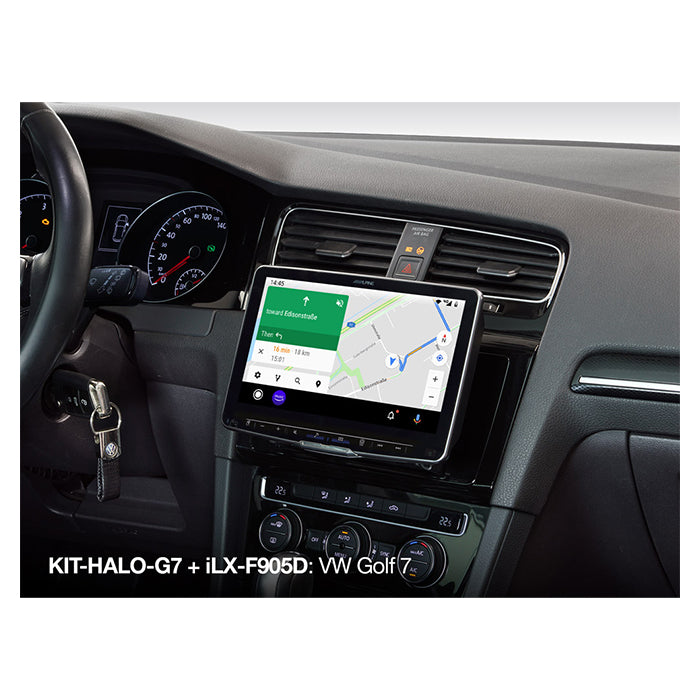 Alpine-kit för HALO 9 och HALO 11 till VW Golf 7