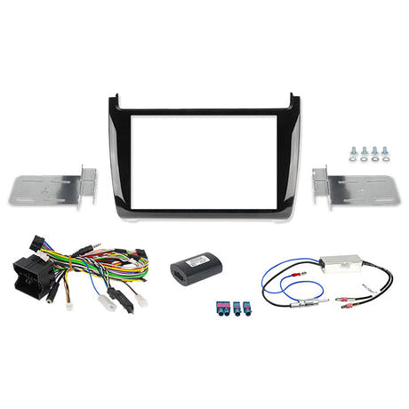 2-DIN 8" kit för VW Polo 5/GTI 2014->