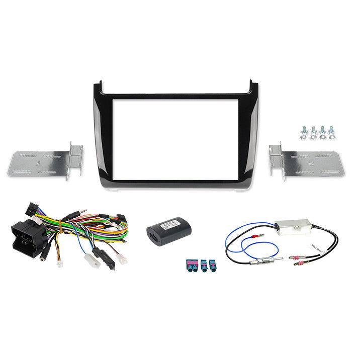 2-DIN 8" kit för VW Polo 5/GTI 2014->
