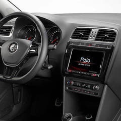 2-DIN 8" kit för VW Polo 5/GTI 2014->
