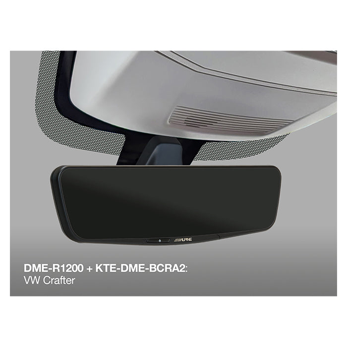 Alpine DME-R1200 installationskit. Crafter,TGE och VW T6.T6.1