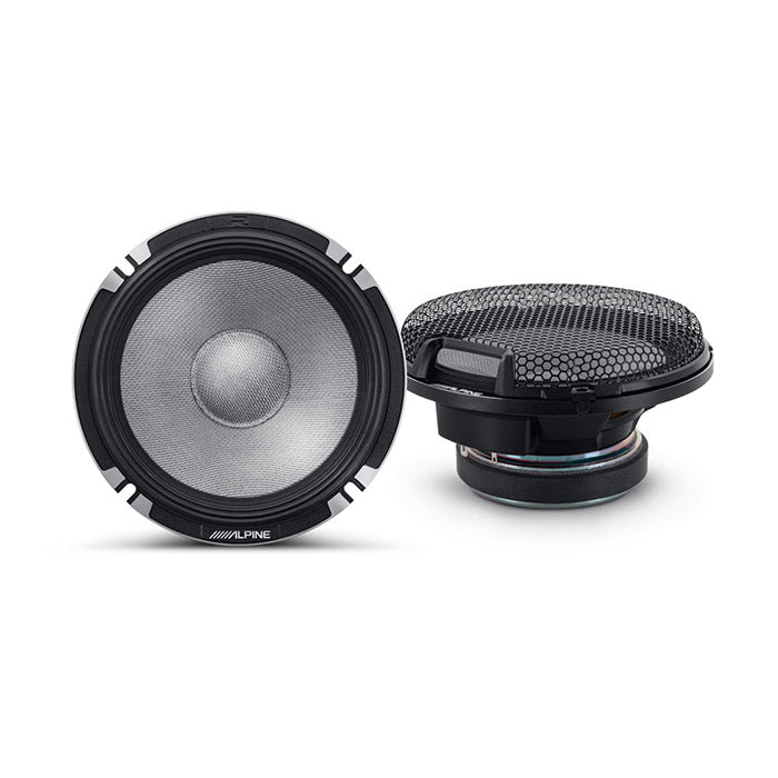 Alpine R2-S652 16.5CM PRO 2-vägs komponentsystem med högtalare