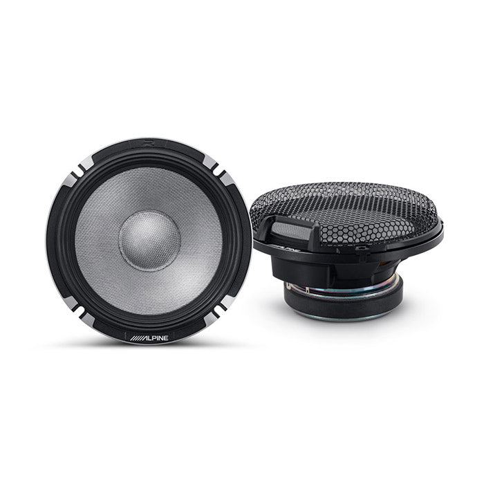 Alpine R2-S653 16.5CM PRO 3-vägs komponentsystem med högtalare