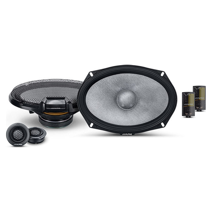 Alpine R2-S69C 6x9" högtalare 2-vägs komponentset
