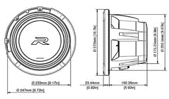 Alpine R2-W10D2 Type-R subwoofer 10" 2 Ohm