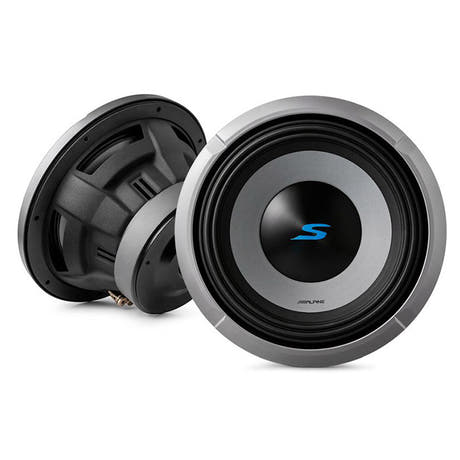 Alpine S2-W10D4 10" subwoofer dubbla 4 ohm