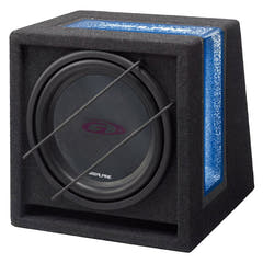 Alpine 12" subwoofer i kabinett 2 ohm (30cm)
