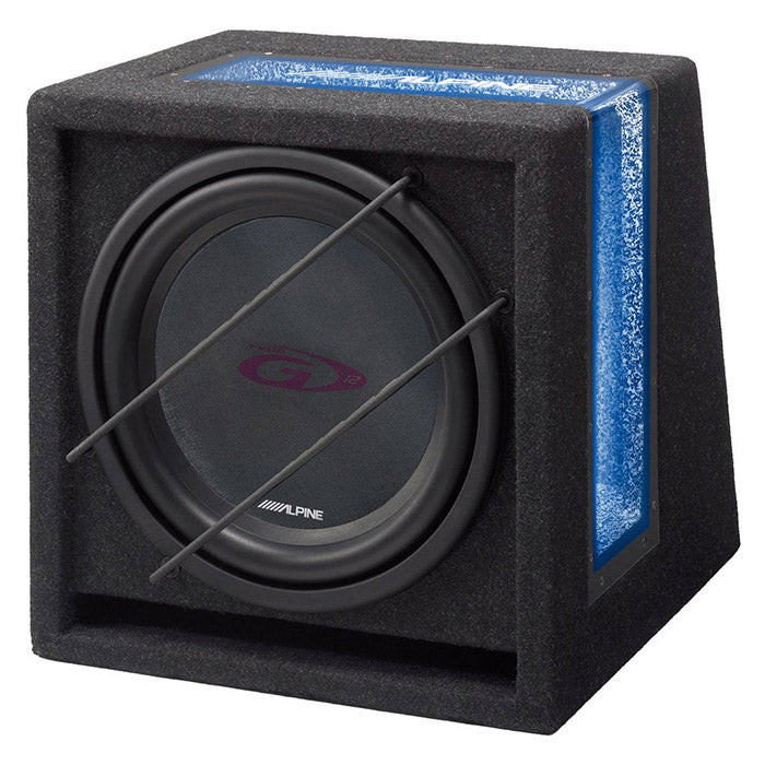 Alpine 12" subwoofer i kabinett 2 ohm (30cm)