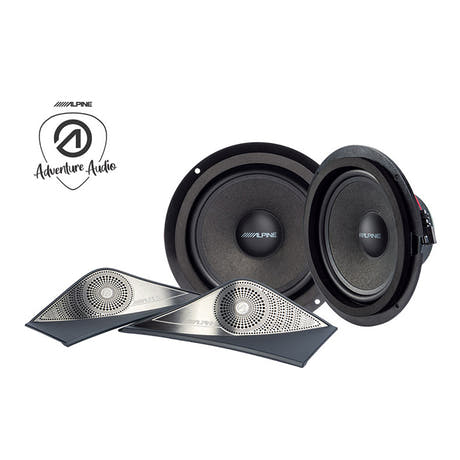 Alpine SPC-106S9 ljudpaket Mercedes Sprinter 907/910