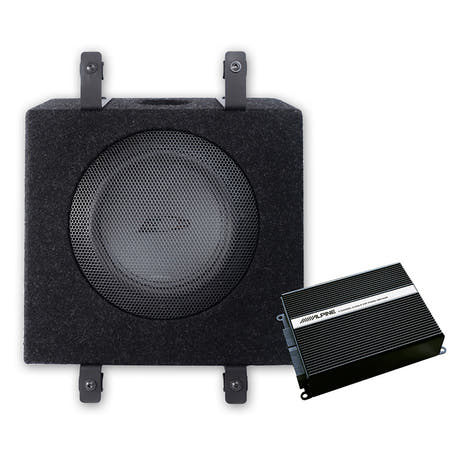 Alpine DSP & subwoofer för MB Sprinter W907/W910