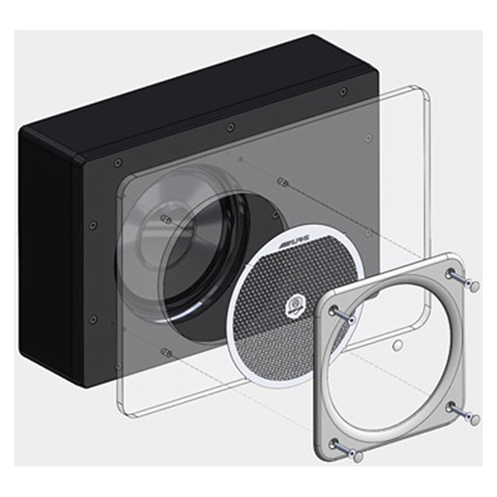 Alpine Adventure Audio kabinsubwoofer
