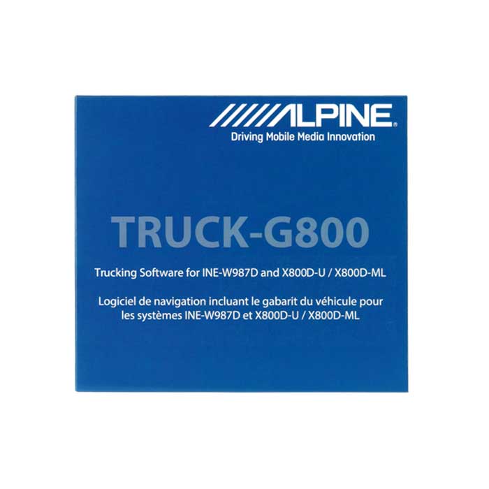Alpine truckkort till INEW987D/X800