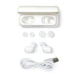 Pioneer SE-C5TW-W trådlösa in-ear Bluetooth hörlurar (vita)