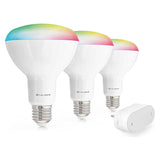 Caliber BR30 smart home-startpaket LED-lampa vit/multi