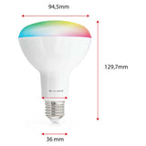 Caliber BR30 smart home LED-lampa vit/multicolor