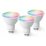 Caliber GU10 Smart Home 3 pack LED-lampor vit/multi