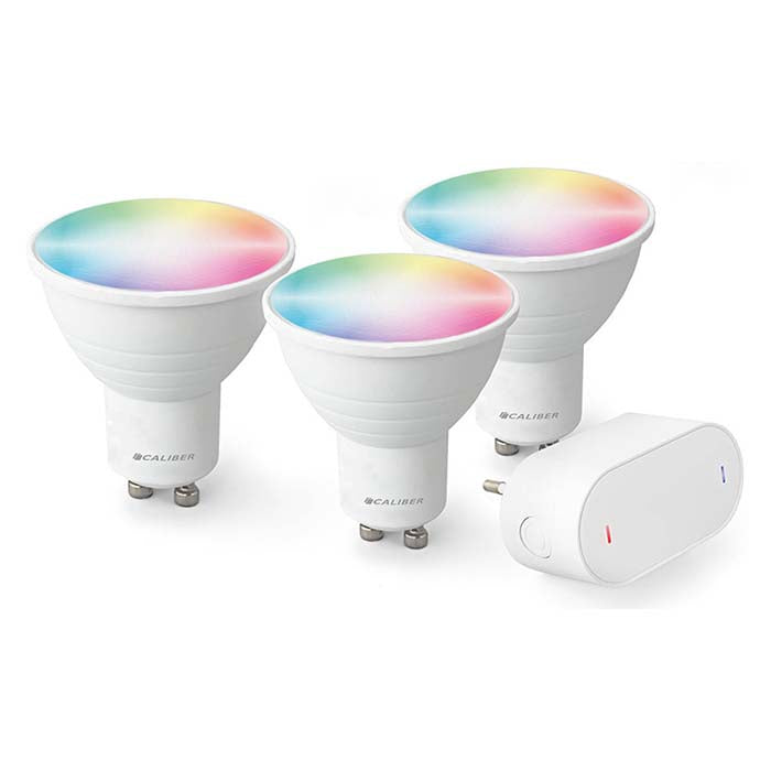Caliber GU10 Smart Home startpaket LED-lampor