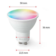 Caliber GU10 Smart Home LED-lampor vit/multicolor